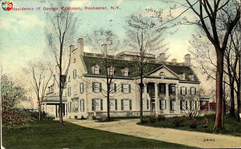 Residence of George Eastman, founder of Eastman Kodak