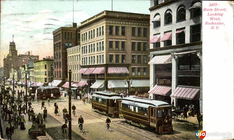 Main Street, looking West