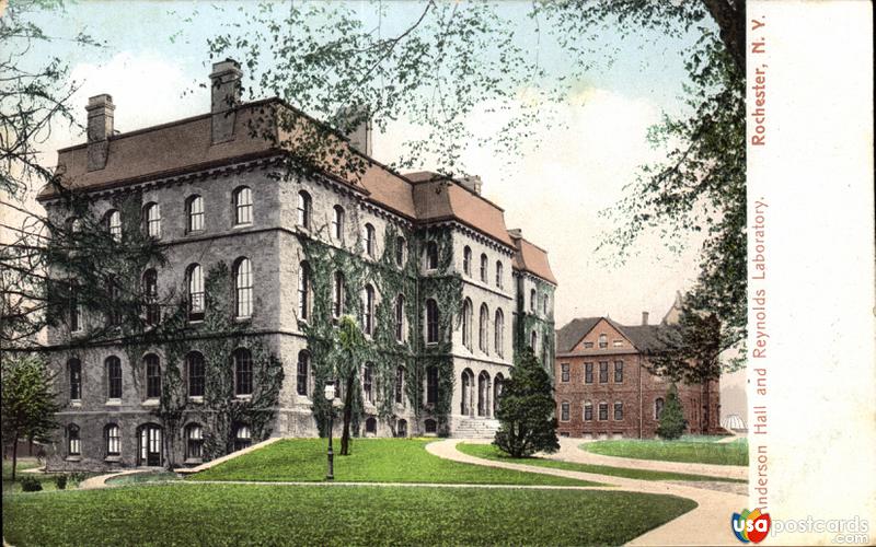 Anderson Hall and Raynolds Laboratory