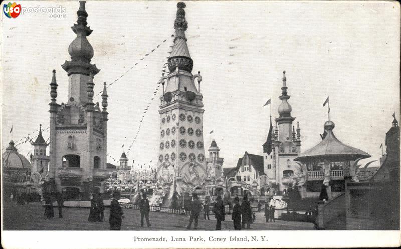 Promenade, at Luna Park