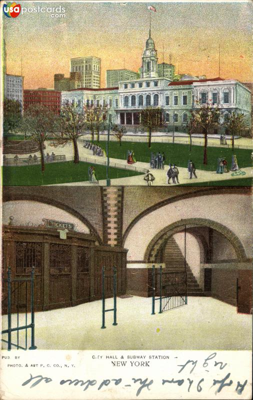 City Hall and Subway Station