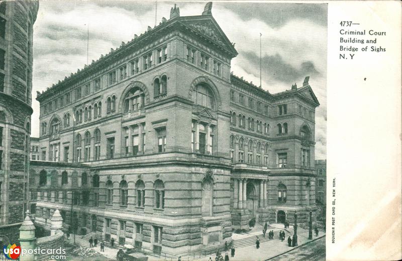 Criminal Court Building and Bridge of Sighs