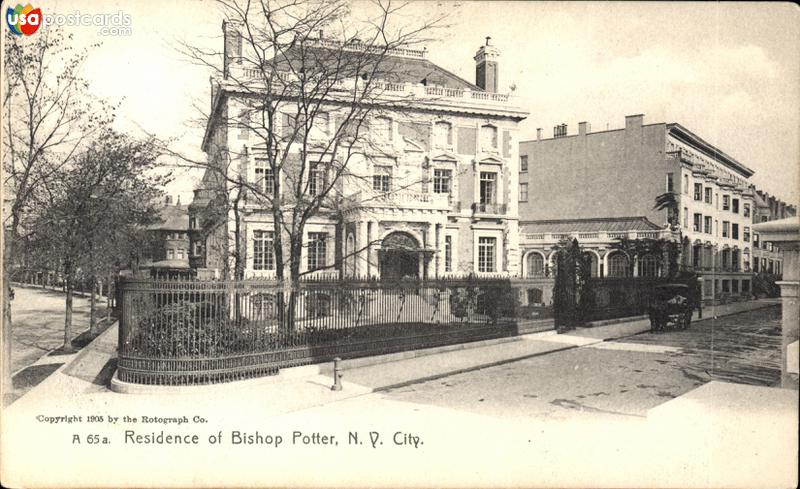 Residence of Bishop Potter
