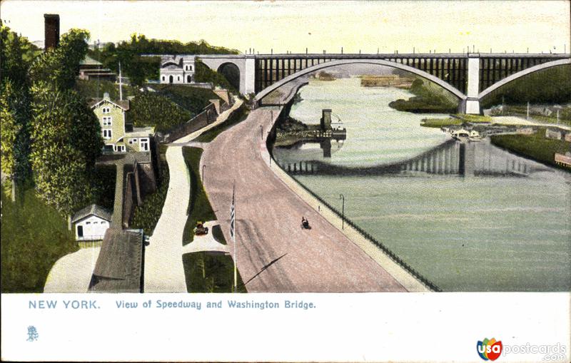 View of Speedway and Washington Bridge