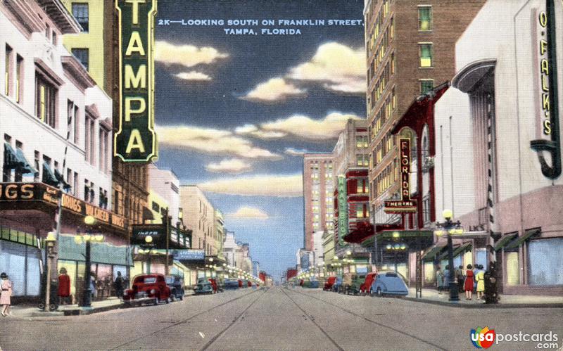 Looking South on Franklin Street