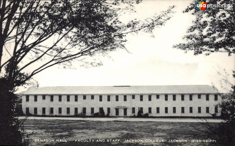 Sampson Hall, Faculty and Staff, Jackson College