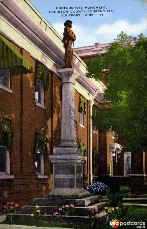 Confederate Monument, Harrison County Court House