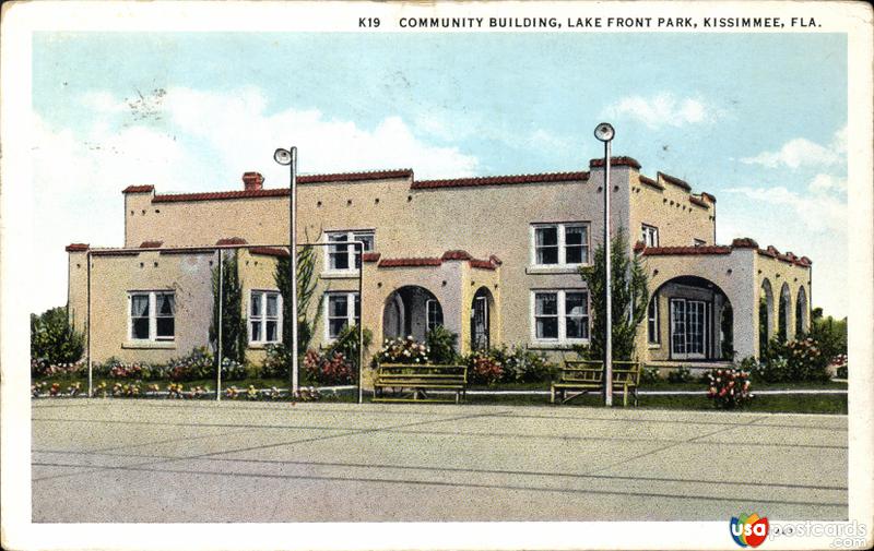Community Building, Lake Front Park