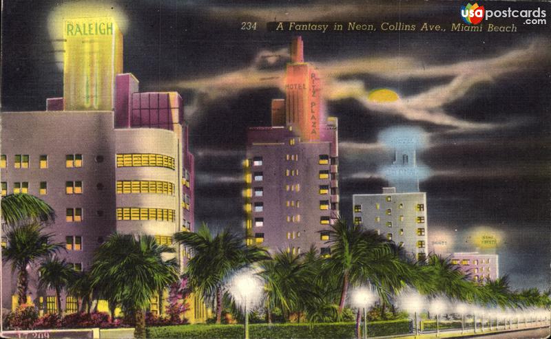 A Fantasy in Neon, Collins Avenue