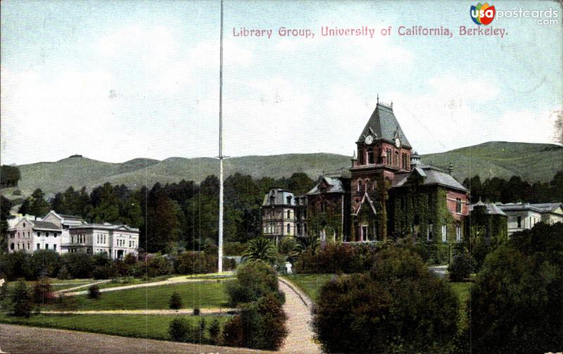 Pictures of Berkeley, California, United States: Library Group, University of California