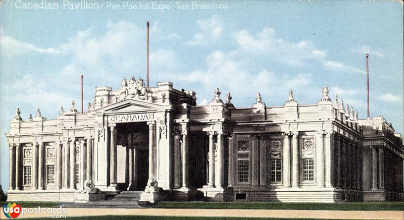 Canadian Pavilion, Panama-Pacific Exposition