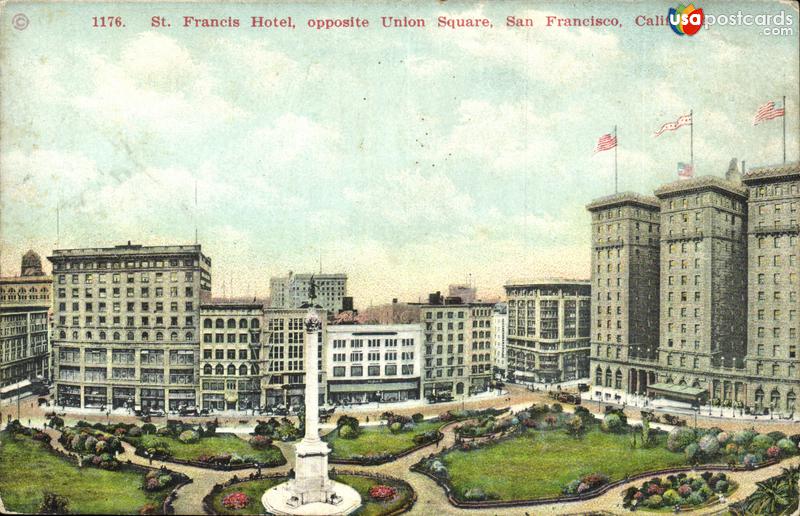 St. Francis Hotel, opposite Union Square