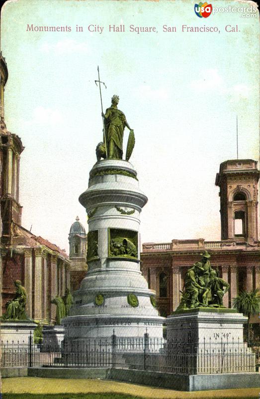Monument in City Hall Square