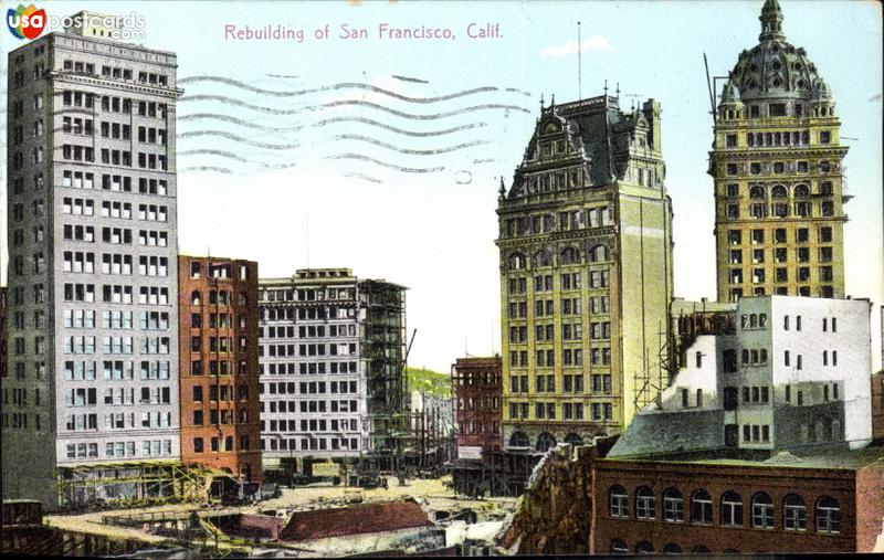 Rebuilding of San Francisco