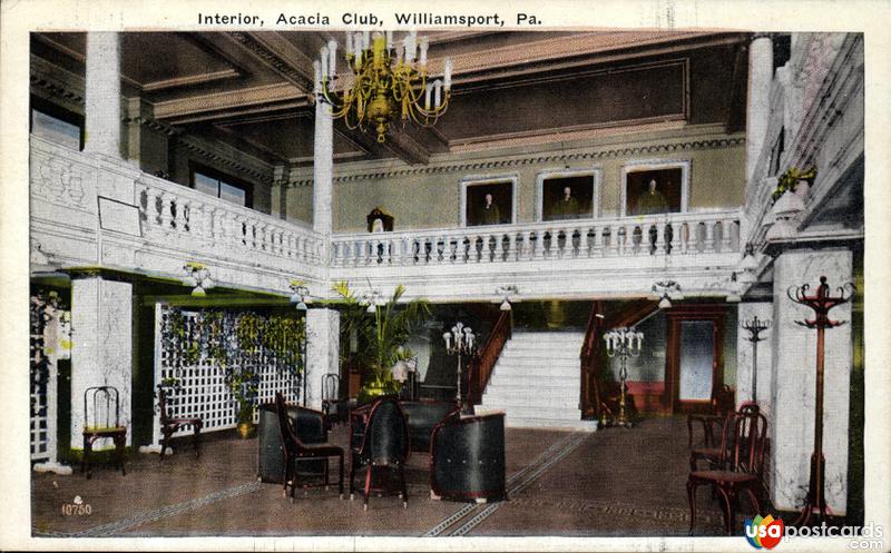 Interior of Acacia Club