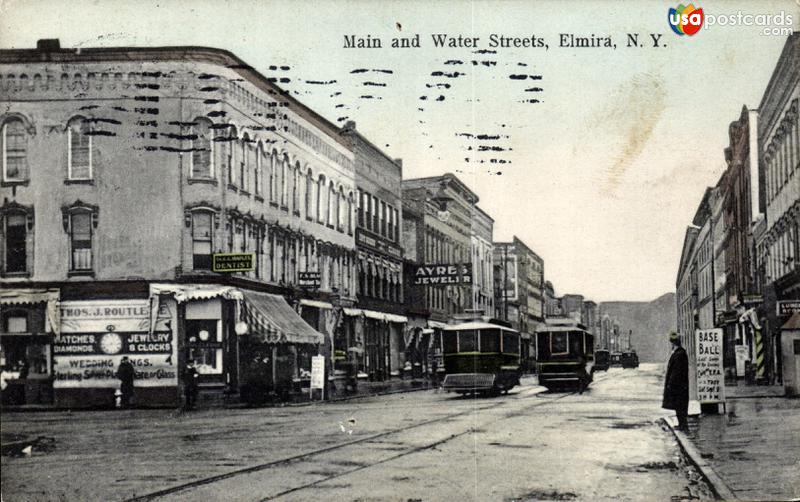 Main and Water Streets