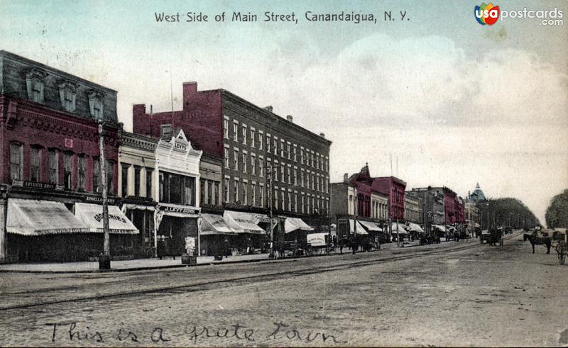 West side of Main Street