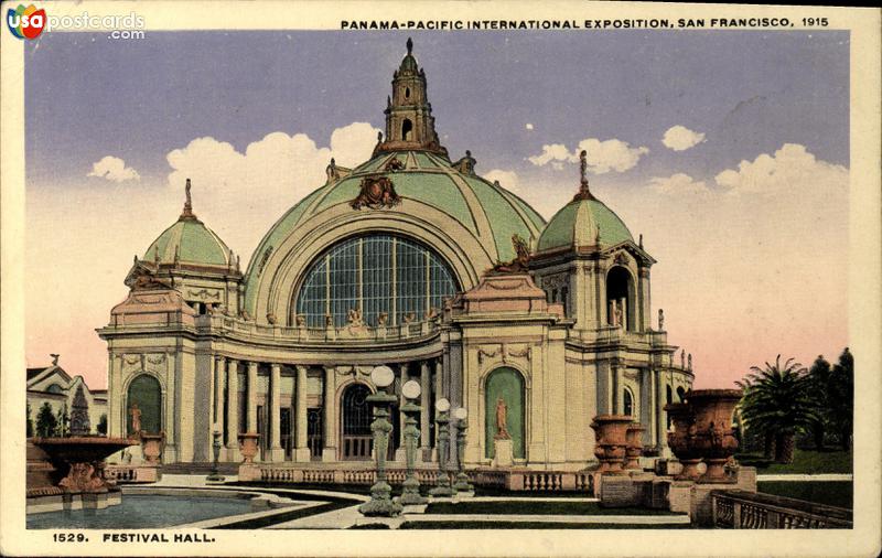 Panama Pacific International Exposition, Festival Hall (1915)