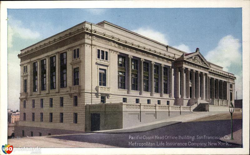 Pacific Coast Head Office Building of the Metropolitan Life Insurance Co.