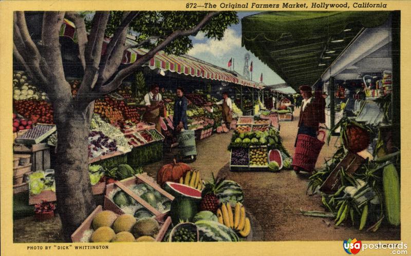 Pictures of Hollywood, California, United States: The Original Farmers Market