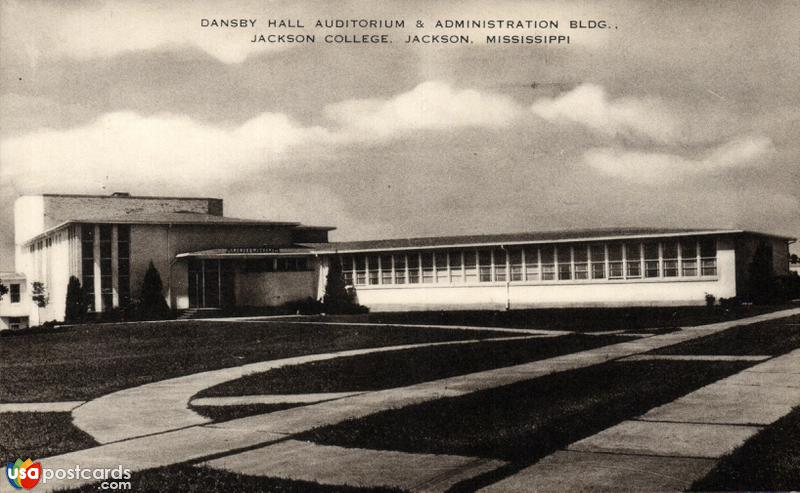 Dansby Hall Auditorium and Administration Building, Jackson College