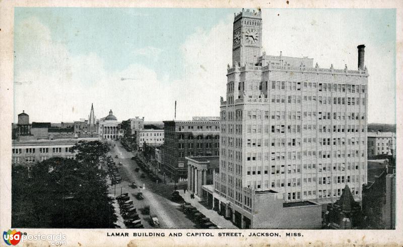 Lamar Building and Capitol Street