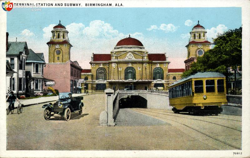 Pictures of Birmingham, Alabama, United States: Terminal Station and Subway