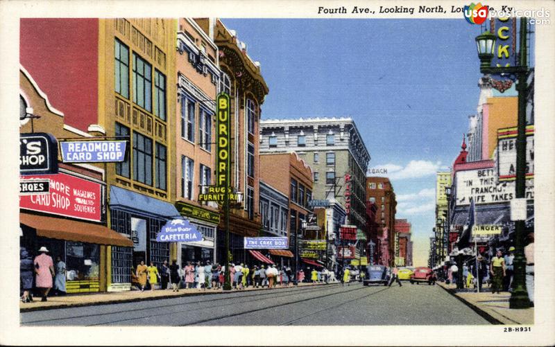 Fourth Avenue, looking North