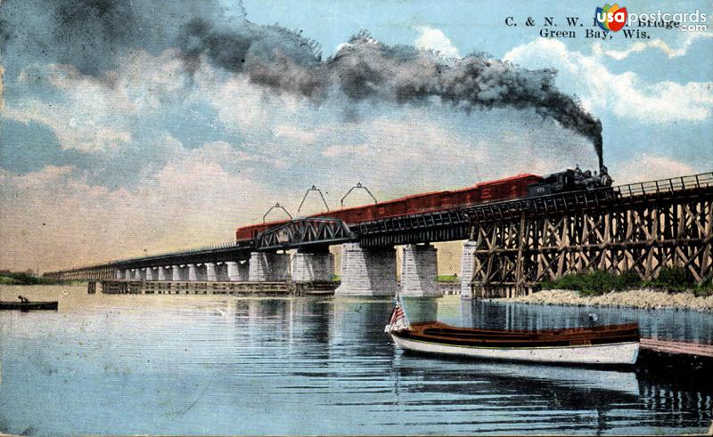 C. & N. W. Railroad Bridge