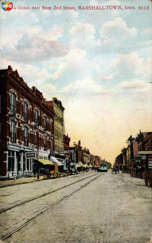 Main Street East, from 2nd Street