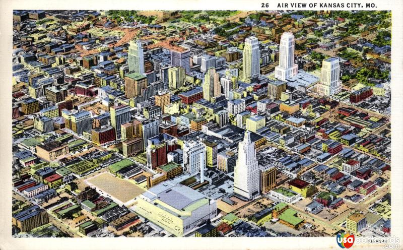 Aerial View of Kansas City