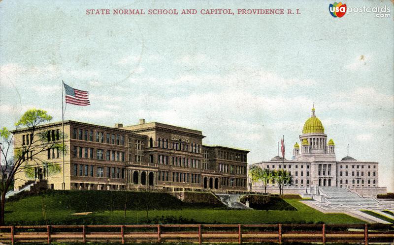State Normal School, and Capitol