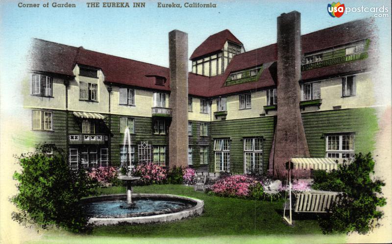 Corner of Garden, The Eureka Inn