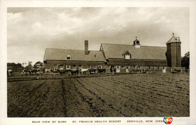 Rear view of Barn, St. Francis Health Resort