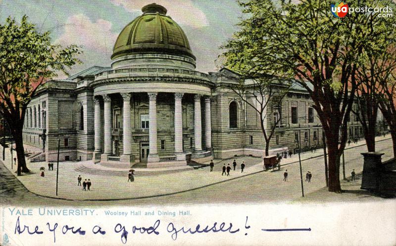 Yale University. Woolsey Hall and Dining Hall