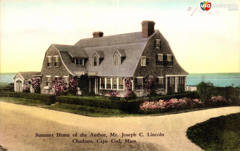 Summer home of the Author, Mr. Joseph C. Lincoln