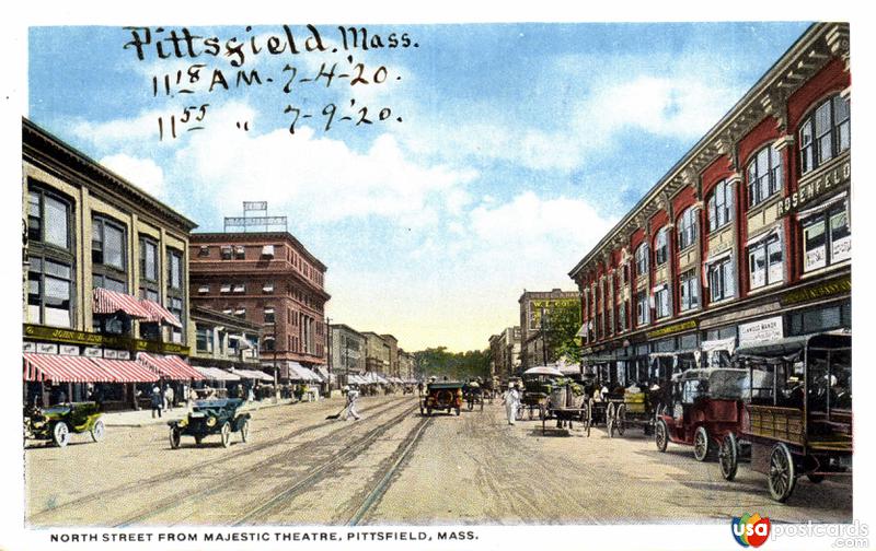 Pictures of Pittsfield, Massachusetts, United States: North Street, from Majestic Theatre