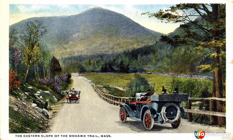 The Eastern slope of the Mohawk Trail