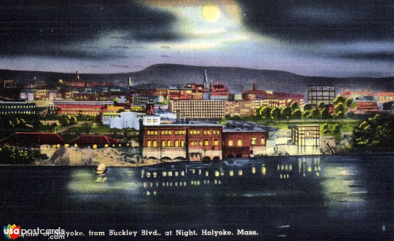 Skyline of Holyoke, from Buckley Boulevard