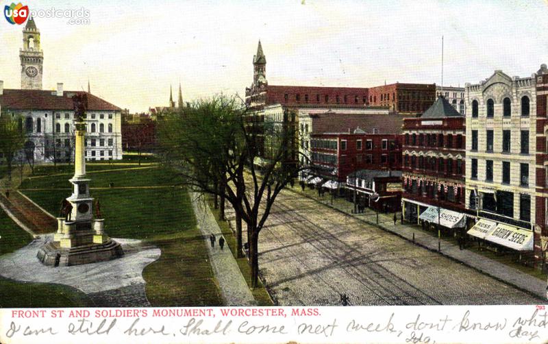 Front Street and Soldier´s Monument