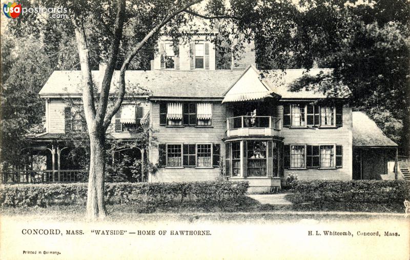 Wayside, home of the Hawthorne