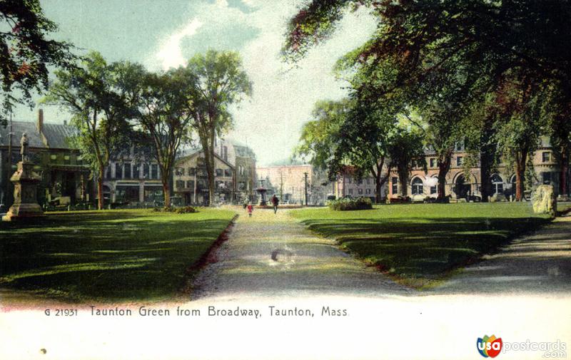 Taunton Green from Broadway