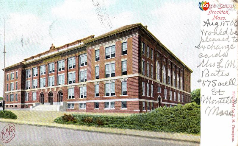 Pictures of Brockton, Massachusetts, United States: High School