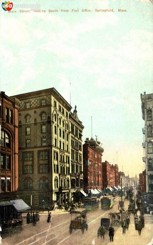 Main Street, looking South from Post Office