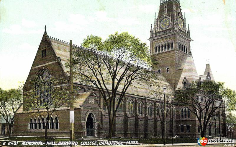 Memorial Hall, Harvard College