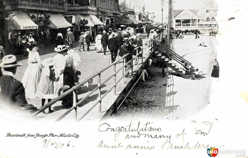 Boarwalk from Young´s Pier