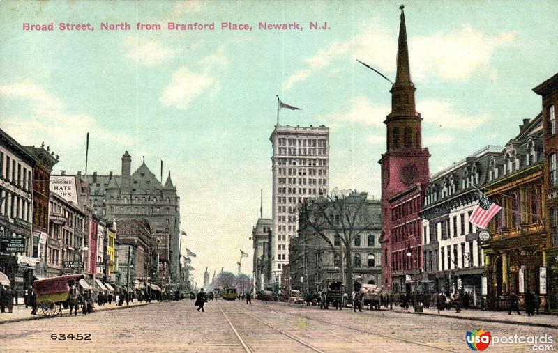 Broad Street, North from Branford Place