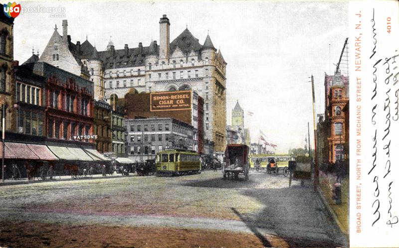 Broad Street, North from Mechanic Street