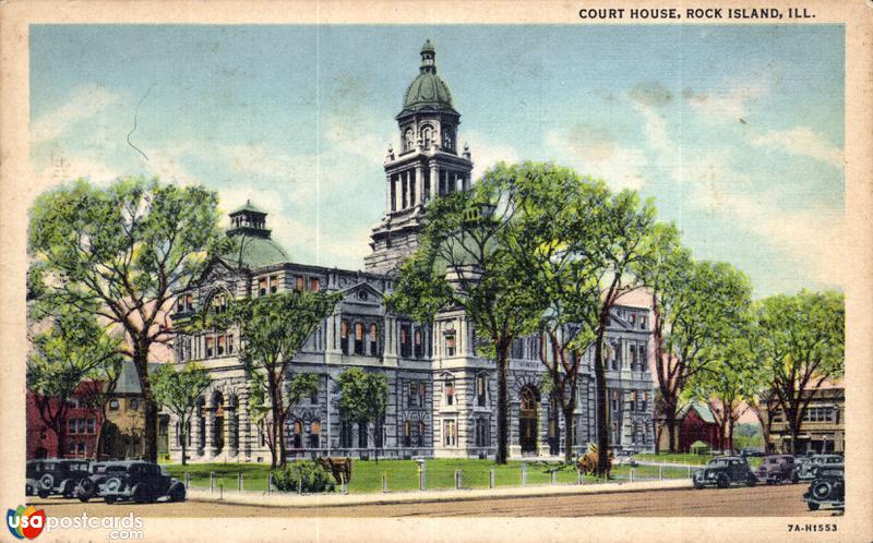 Pictures of Rock Island, Illinois, United States: Court House