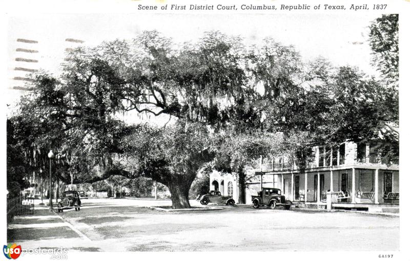Scene of First District Court